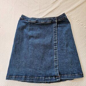 Joe Fresh Denim Wrap Skirt